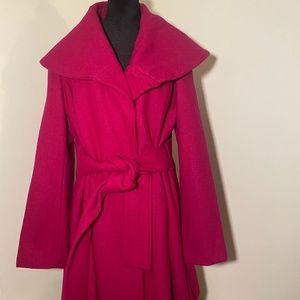 Magenta Winter Overcoat